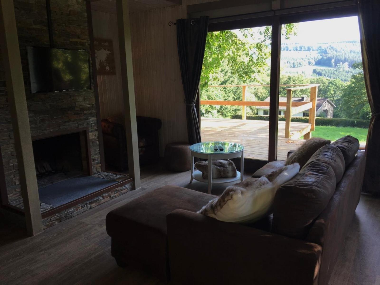 Chalet Le Faye Waimes Exteriér fotografie